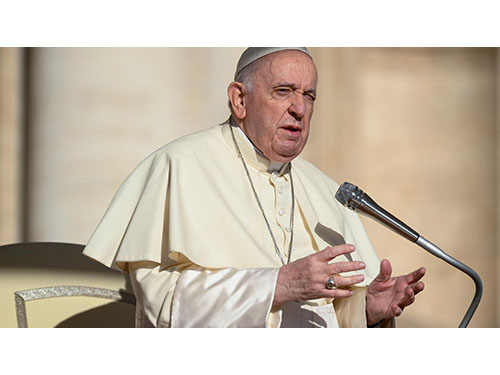 Popiežius: melskimės už Alzheimerio ligonius, už kankinę Ukrainą